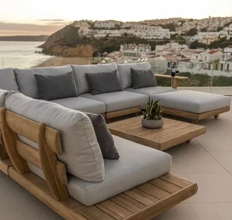 جلسات خارجية خشبية