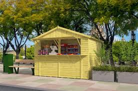 أكشاك خشبية